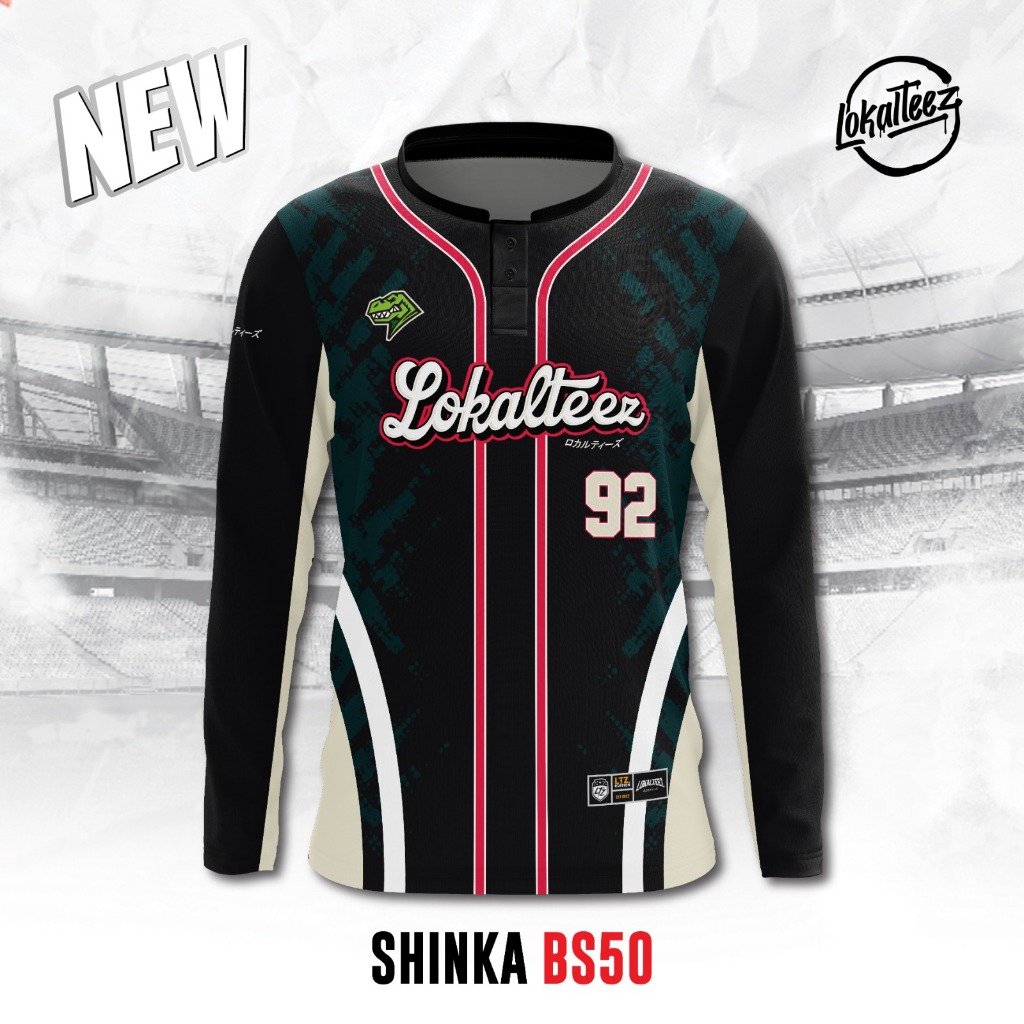 LOKALTEEZ BS50 Baseball Edition SHINKA RJPK 180GSM UNISEX | Shopee Malaysia