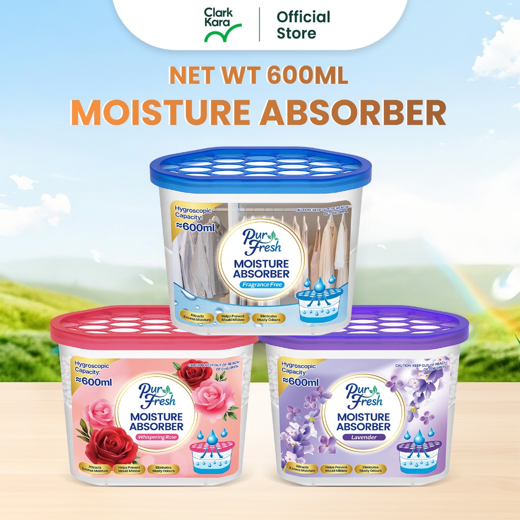 [Mix& Match] Purfresh 600ml Large Dehumidifier Moisture Absorber | Anti ...