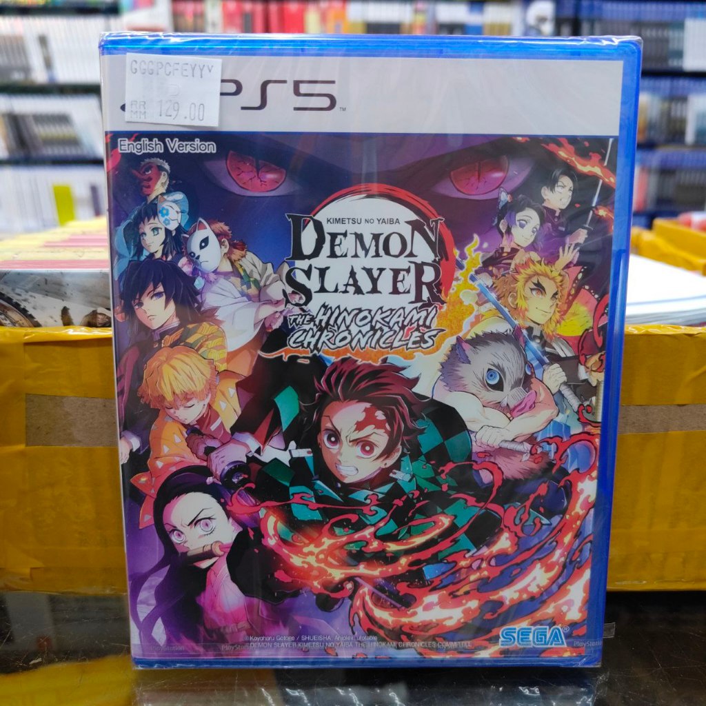 PS5 DEMON SLAYER KIMETSU NO YAIBA THE HINOKAMI CHRONICLES ENG CHI R3 ...