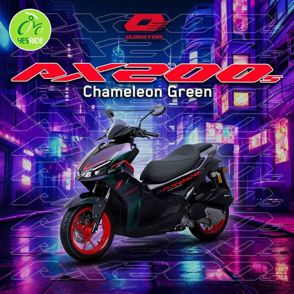 QJMOTOR AX200S New Model 2026 | Shopee Malaysia