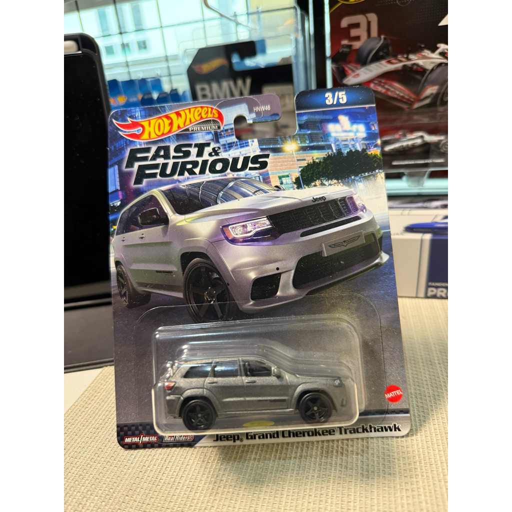 Jeep Grand Cherokee TrackHawk Set of Fast&Furious CC Hotwheels Mattel ...