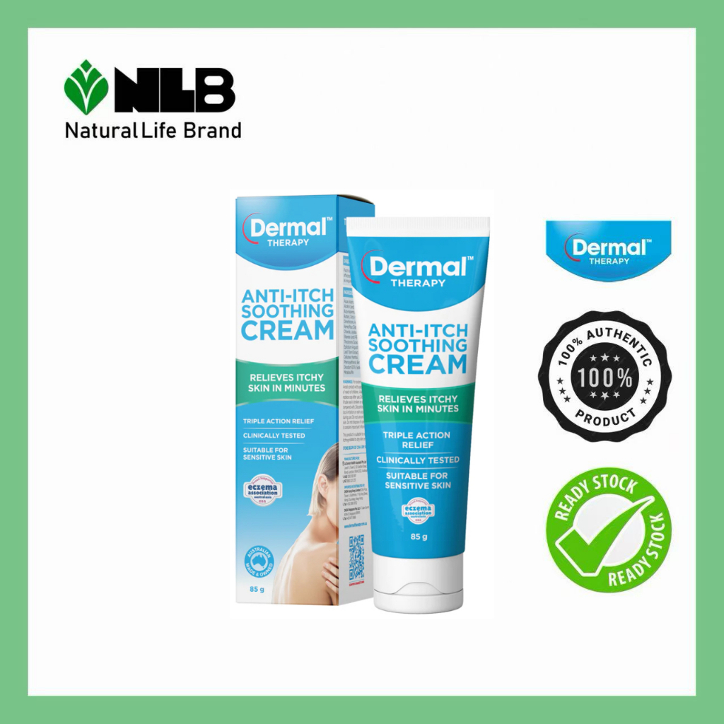 Dermal Therapy Anti-Itch Soothing Cream 85g | Shopee Malaysia