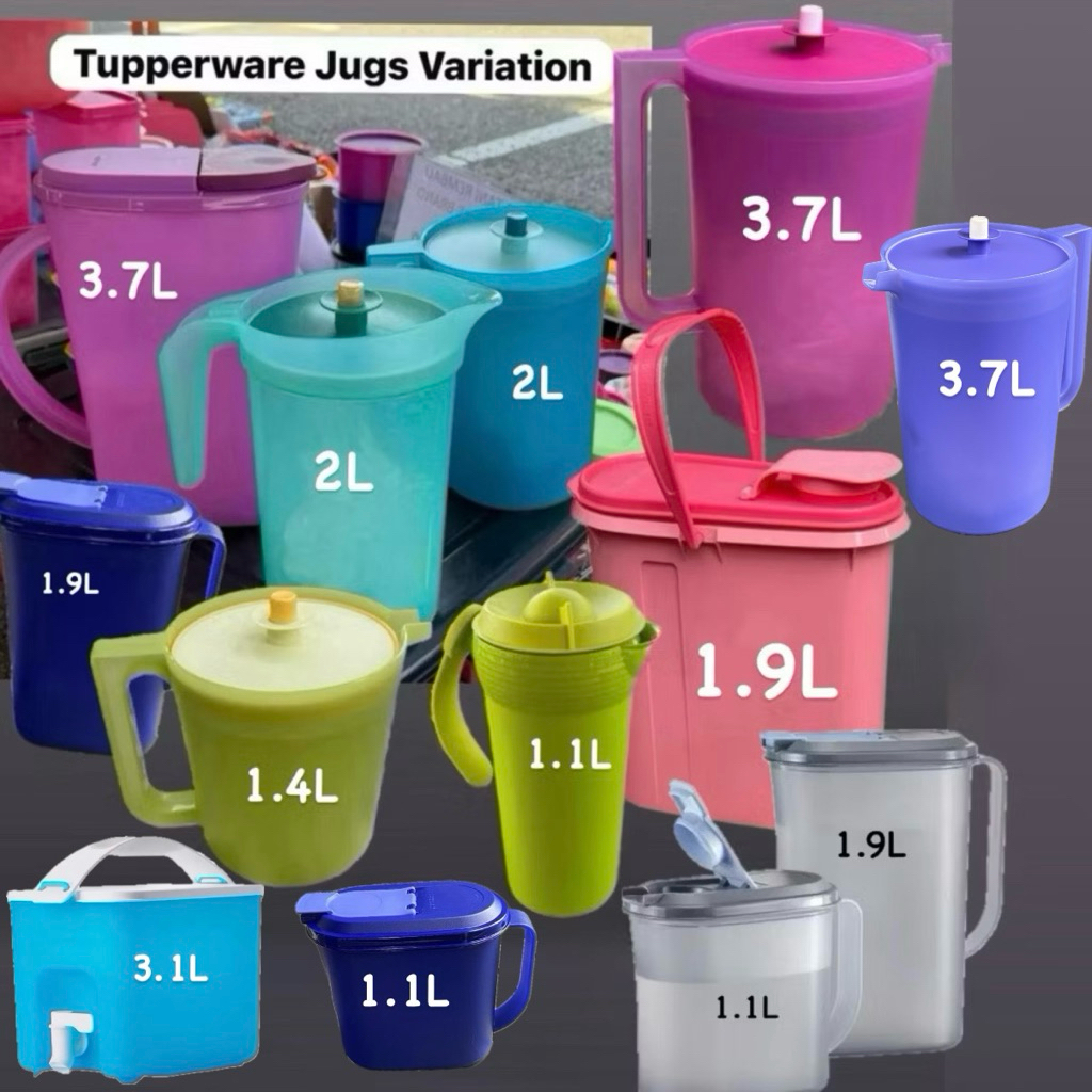 Jug Tupperware Variation Size | Shopee Malaysia