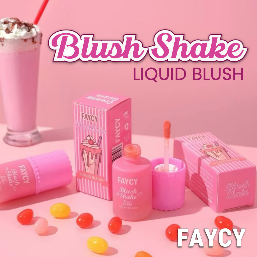Faycy Liquid Blush Shake Blusher Pigmented Natural Glowing Waterproof ...