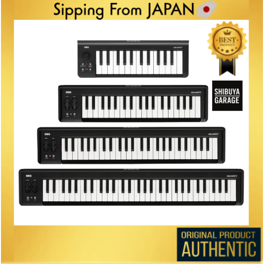 KORG microKEY Series MIDI Keyboard microKEY-25 / microKEY2-37 ...