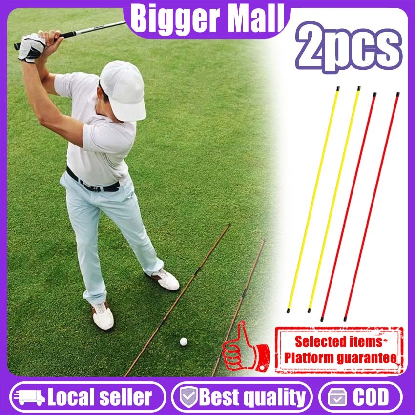 2PCS 120cm Golf Alignment Sticks/TEPAT Swing Trainer/Posture Correction ...