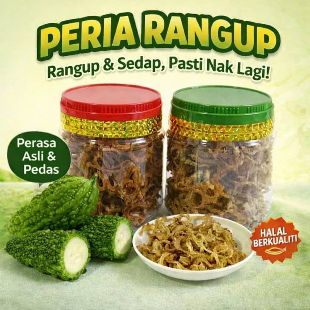 Peria Ranggup Crispy Home Made By Ana | Shopee Malaysia