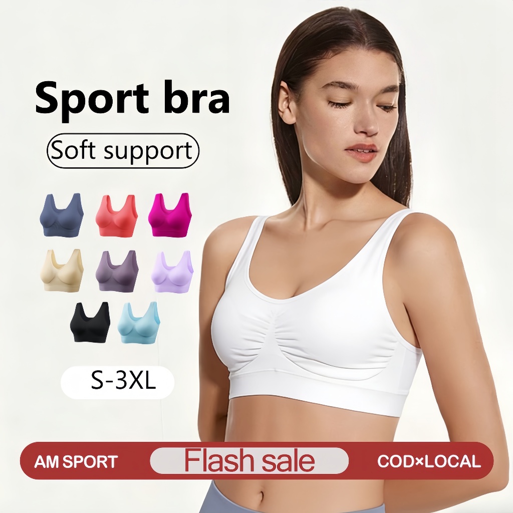 Spender Perempuan Sport Bra Bra Sport Woman Plus Size Sports Bra High ...