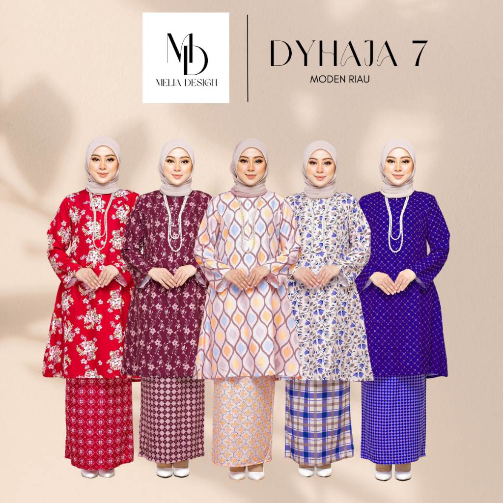 KURUNG MODEN RIAU DYHAJA 7 BY MELIA DESIGN CORAK JACQUARD SILK PREMIUM ...