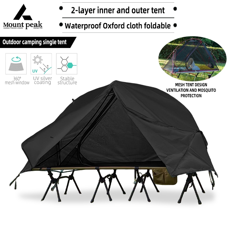 Mount peak Khemah Outdoor Single Hiking Camping Tent Single Tent Khemah ...