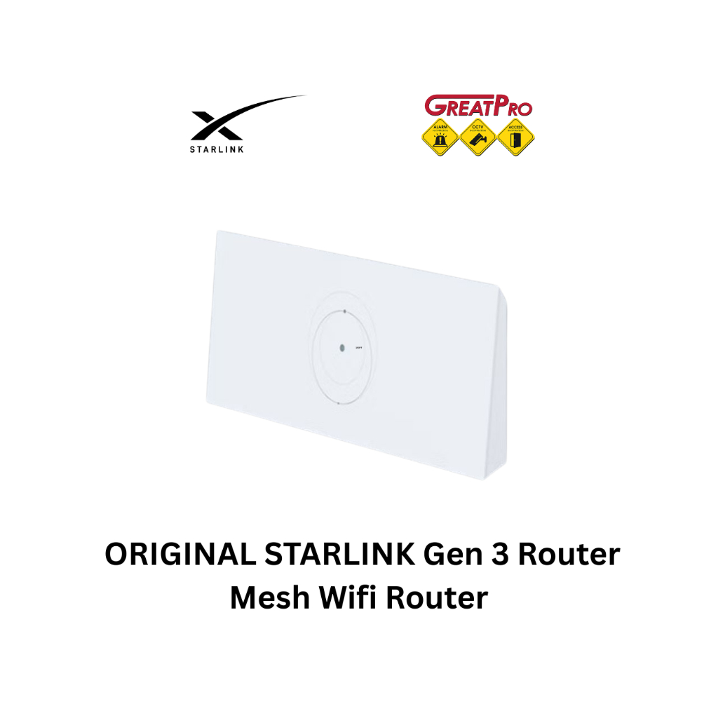 Starlink Gen 3 Router Mesh Wifi Router - GREATPRO | Shopee Malaysia