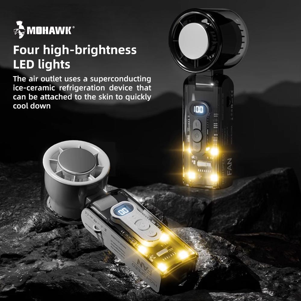 MOHAWK High Speed Turbo Refrigeration Ice Pack Handheld Small Fan ...