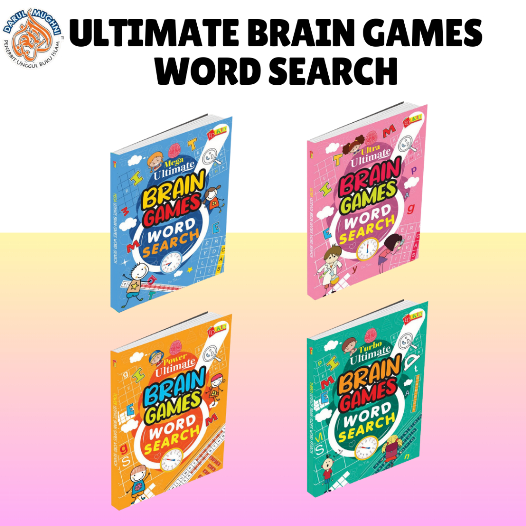 Brain Games Word Search - English word search for kids and adults- IQ ...
