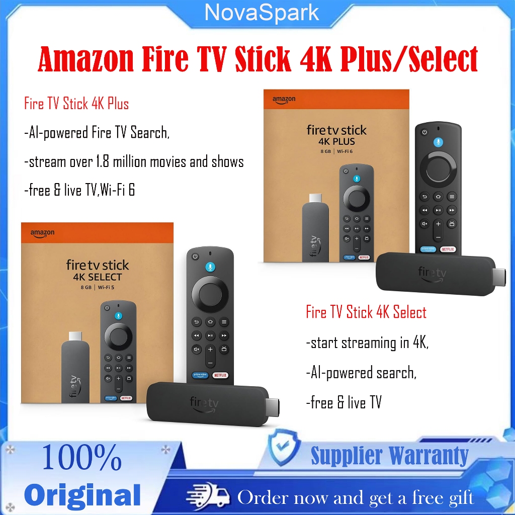 【2025 Newest model】Amazon Fire TV Stick 4K Plus /Fire TV Stick 4K ...