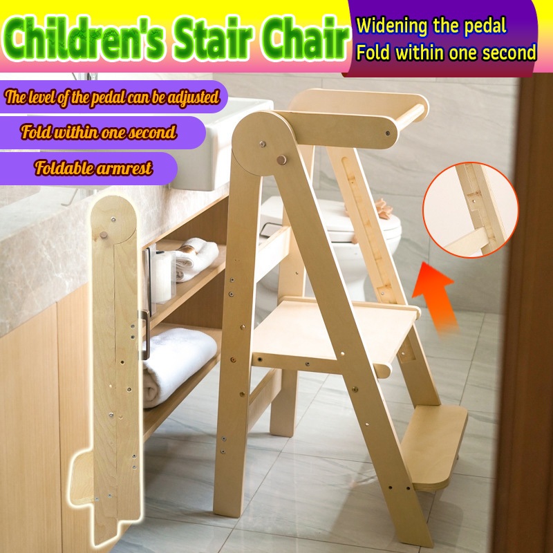 Montessori ladder Learning Tower Step stool Learning tower for kids ...