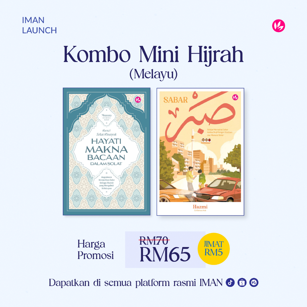 Kombo Mini Hijrah (Melayu) (Sabar + Solat) - PL Julai | Shopee Malaysia