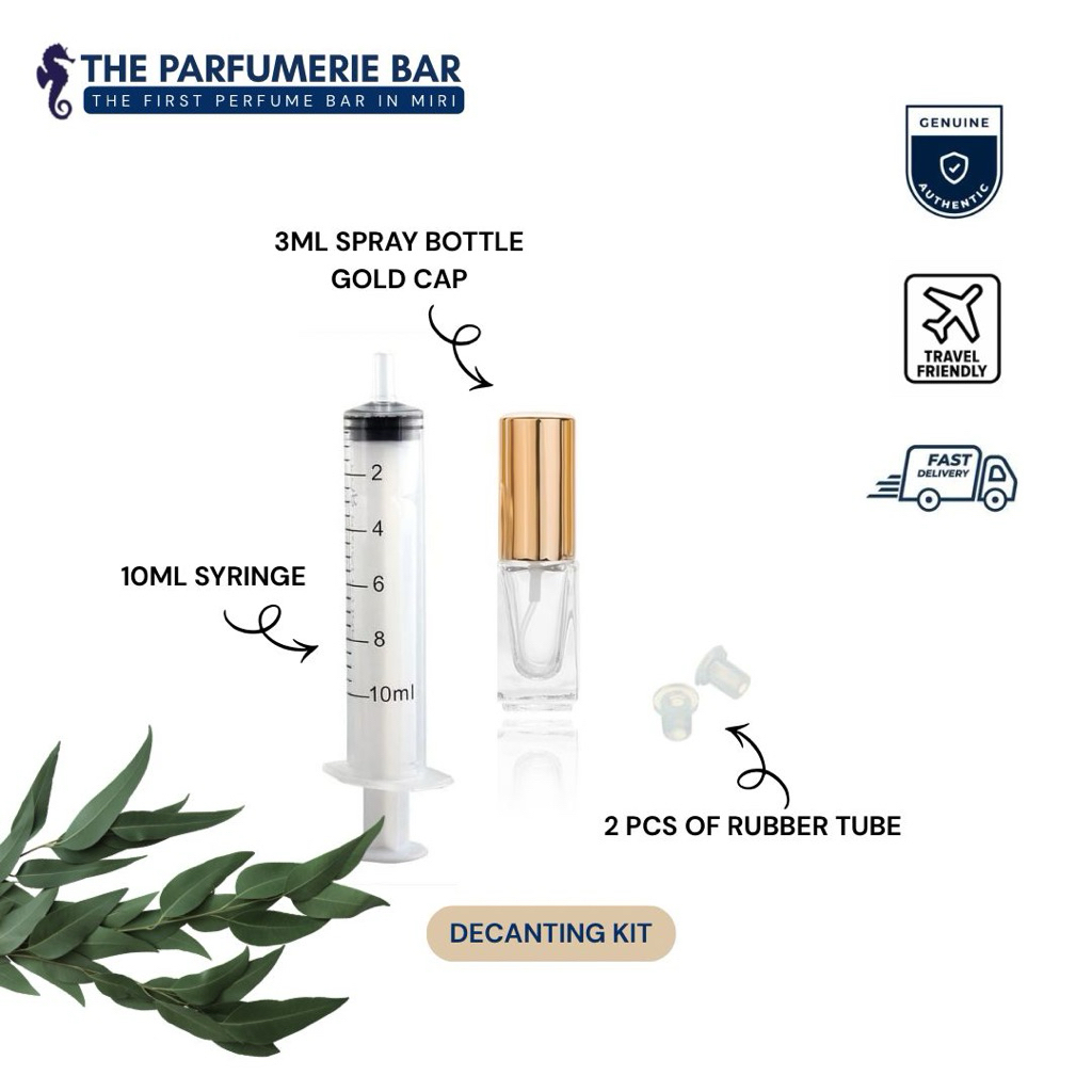 DIY Perfume Decanting Kit (3ml, 5ml, 9ml & 20ml Bottle Decant & 10ml ...