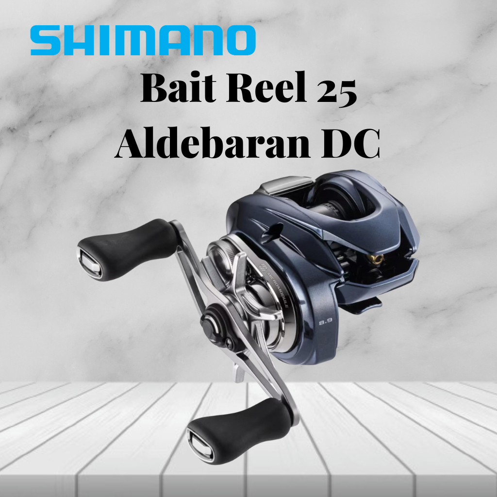 SHIMANO Aldebaran DC 25 Baitcasting Reel Digital Control Left / Right ...