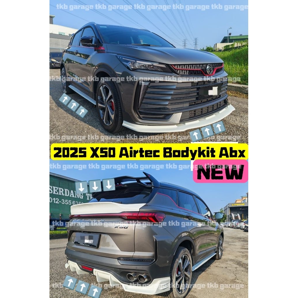 2025 2026 Perodua X50 Airtec Bodykit skirt lips | Shopee Malaysia
