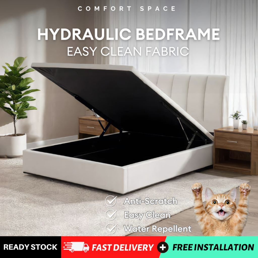 🔥 New Product 🔥 Comfort Space - Wendy Hydraulic Queen Bedframe German ...