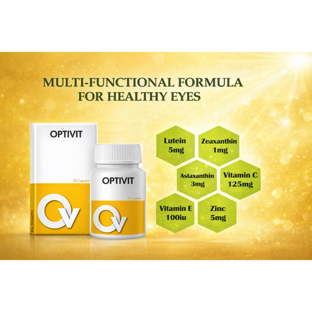 Quantum Optivit Lutein Plus Untuk Lindungi Mata Menyeluruh, Kurangkan ...