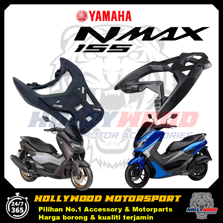 YAMAHA NMAX v1/v2/v3 MONORACK HEAVY DUTY + BOX GIVI / TANKER ABS TOP ...