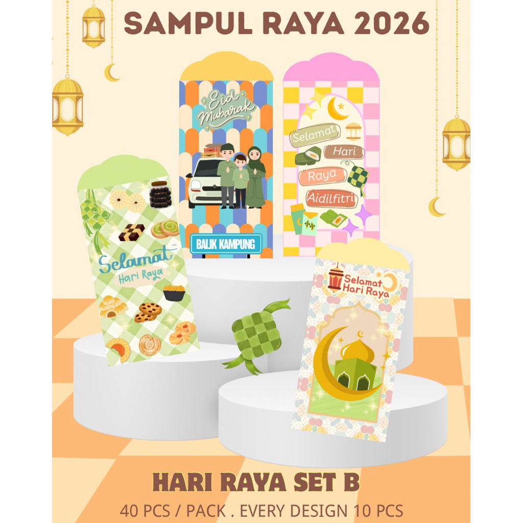 Sampul Raya 2026 TERKINI🔥Cantik / Murah / Viral Design & Eksklusif ...