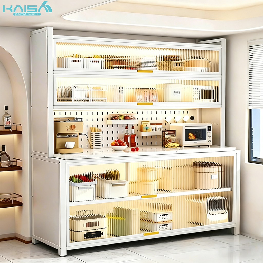 Kitchen Cabinet Rack Rak Kabinet Dapur Kitchen Storage Racks Shelf With ...