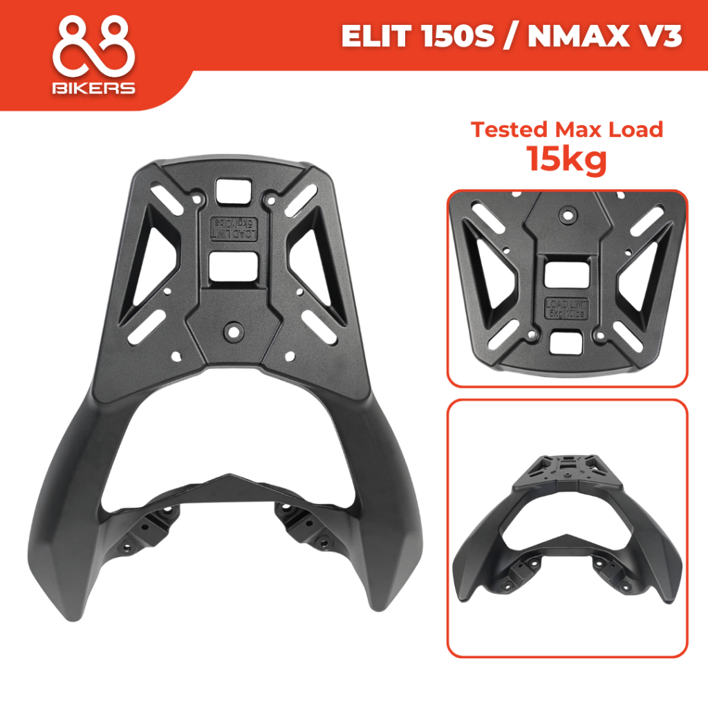 Modenas Elit 150S / Yamaha NMAX155 V3 Tailstock / Rear Top Box Rack ...