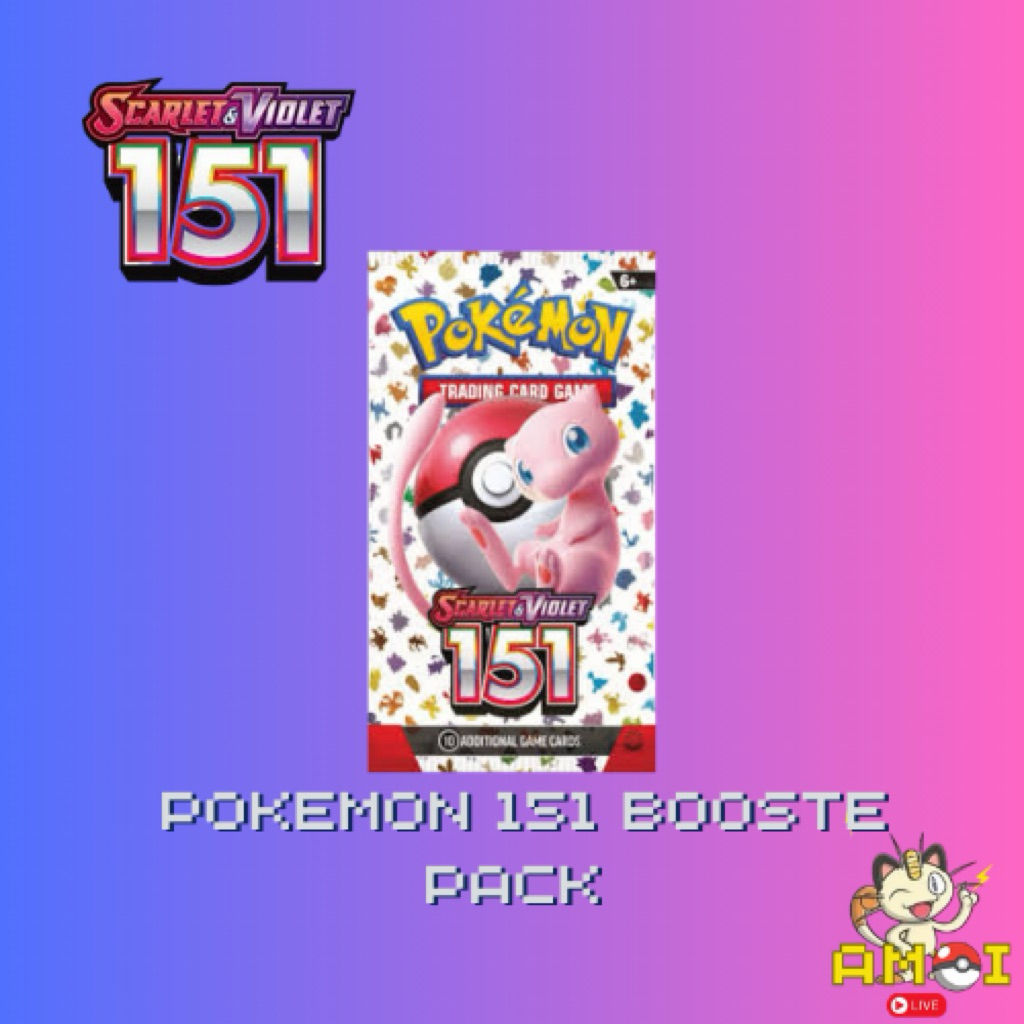 Pokémon TCG:(Live Rip) Pokemon 151 Booster Pack | Shopee Malaysia