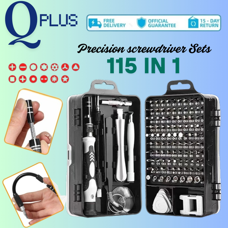 115 In 1 Precision Screwdriver Set (Set Pemutar Skru Ketepatan ...