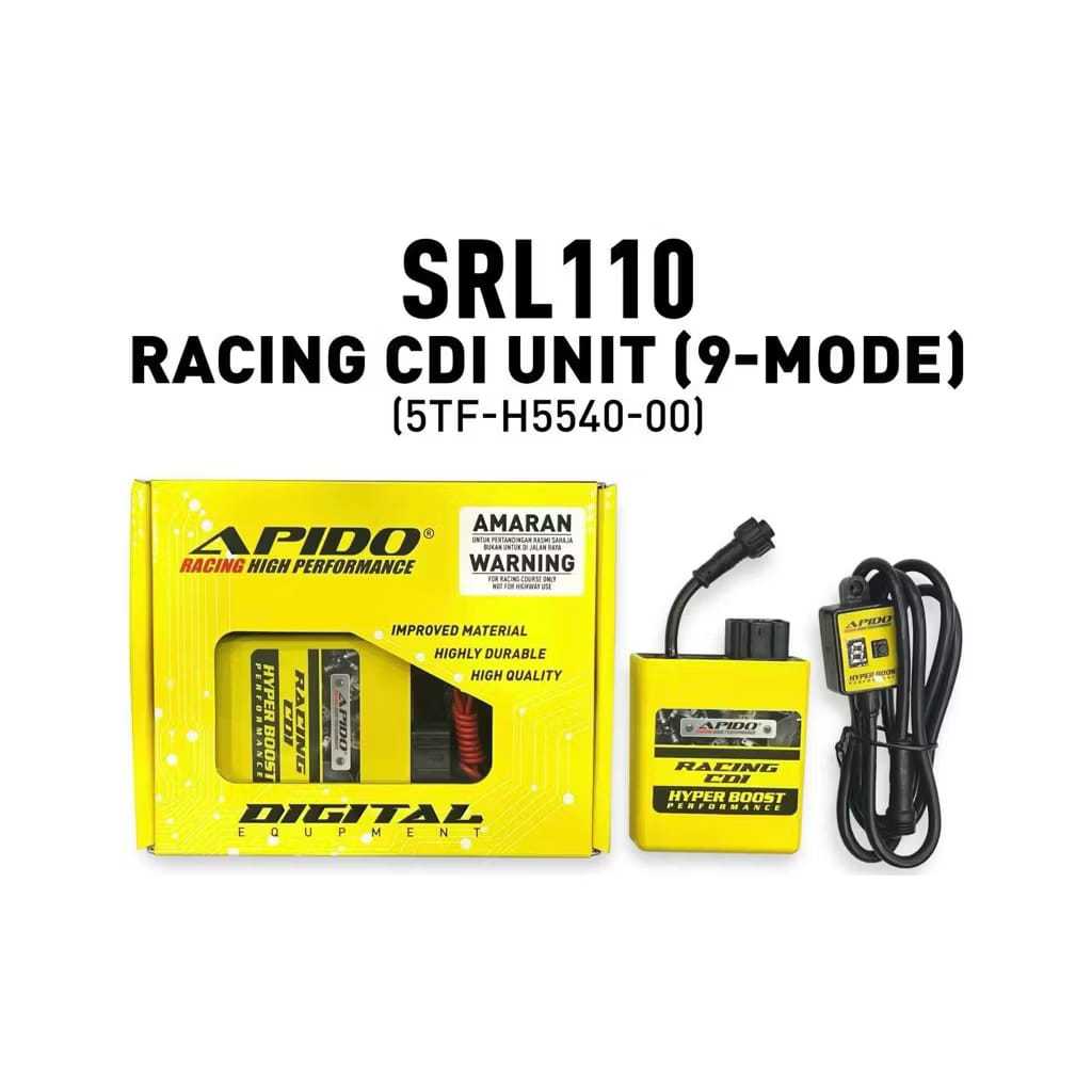 APIDO RACING CDI ( 9 MODE / LETUP LETUP ) SRL110 Z ZR LAGENDA110 SRL ...
