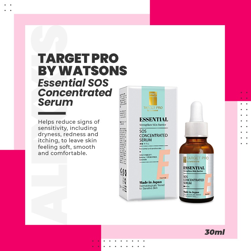 Target Pro Essential SOS Concentrated Serum 30ml (Expiry: 05/09/2026 ...