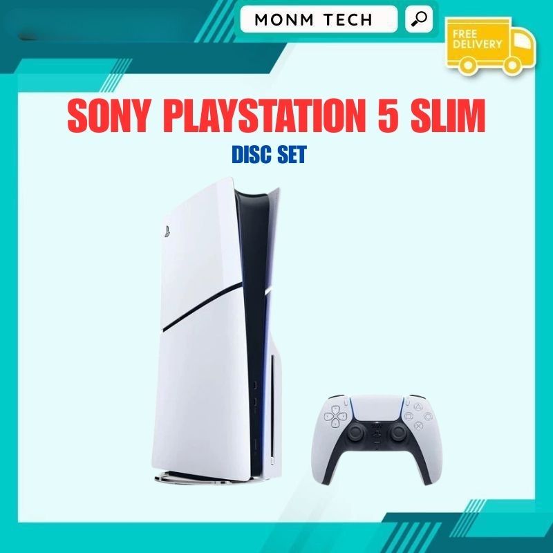 【Demo Set】Sony PlayStation 5 Slim PS5 Console Physical Standard Disc ...