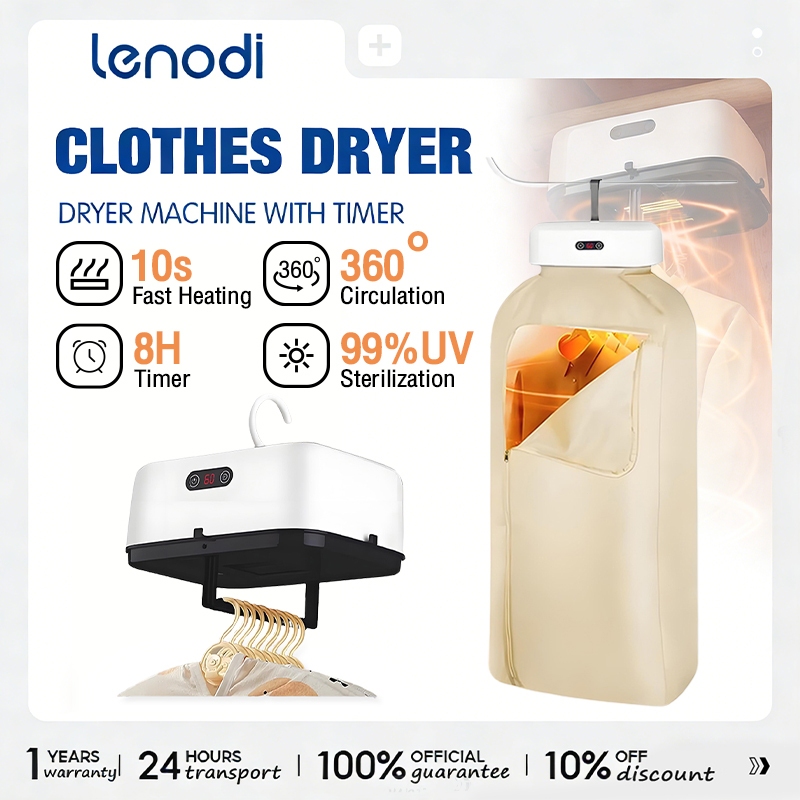 Portable Clothes Dryer Cloth Dryer Quiet Dryer Machine Deep Heating ...