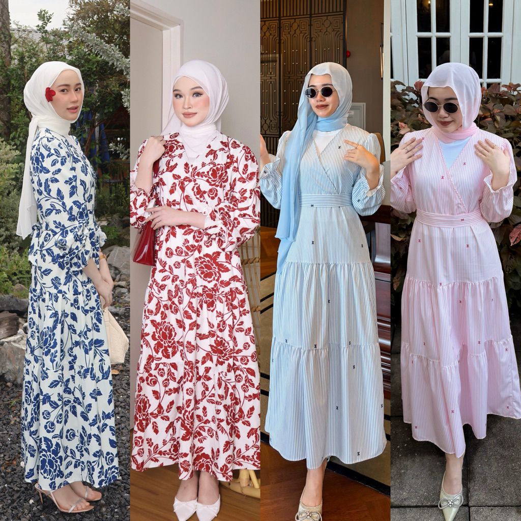 knee length dresses for ladies Caramel Abaya: Modest Islamic Dress main image 0