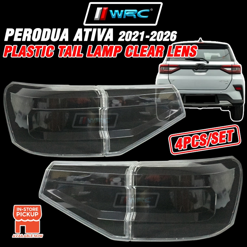 Perodua Ativa 2021 - 2026 Plastic Tail Lamp Clear Lens | Shopee Malaysia