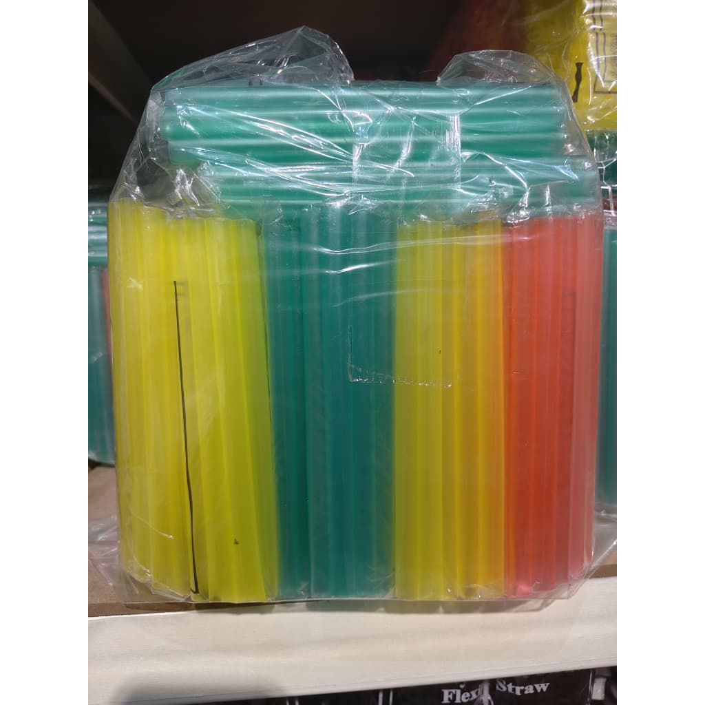Flat Giant Straw (45pcs +/-) | Shopee Malaysia