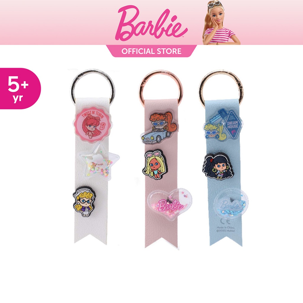 Barbie Aesthetic Keychain Jet Tag Strap (JNX28) | Shopee Malaysia