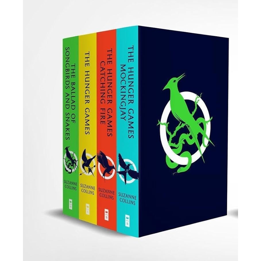 Hunger Games 1-4 (The Hunger Games, Catching Fire, Mockingjay, The ...