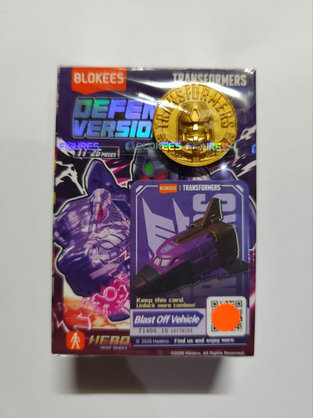Blokees Transformers Defender Version 06 Blast Off - Bruticus Combiner ...
