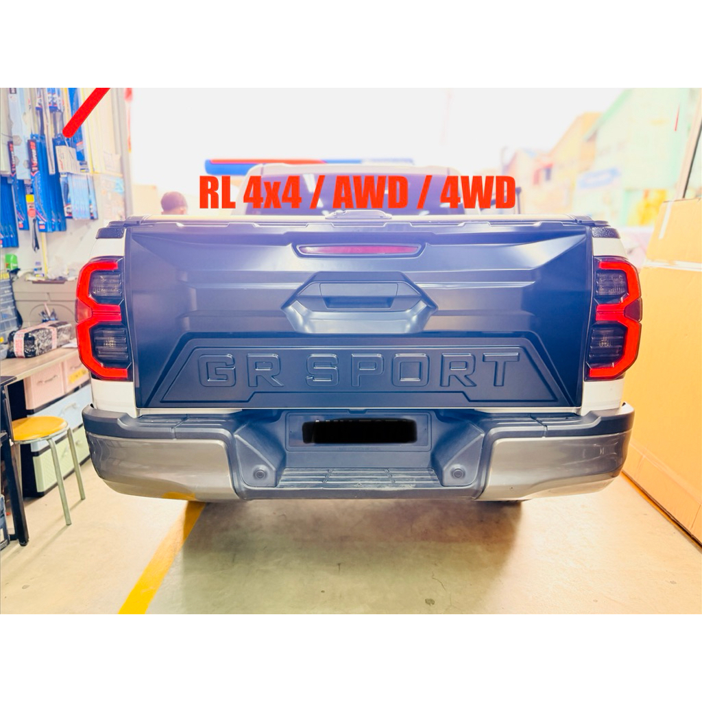 Toyota hilux Revo Rocco rogue GR 2016 - 2025 rear trunk cover bumper ...