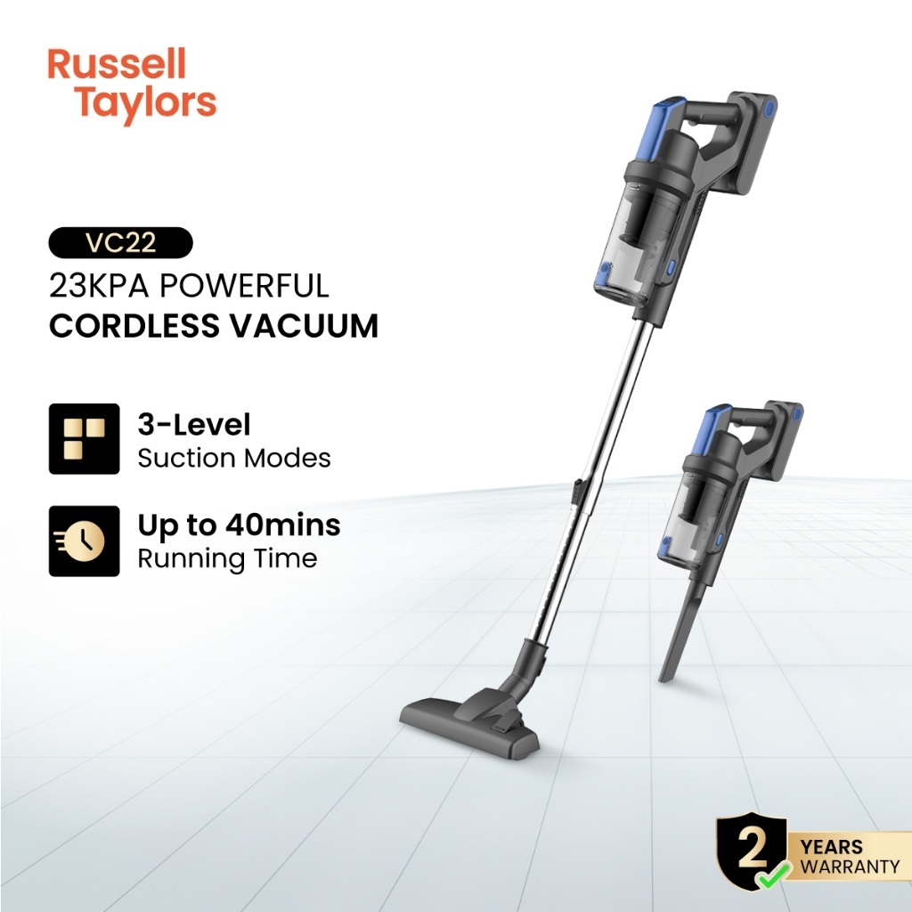 Russell Taylors Cordless Vacuum Cleaner VC-22 | Shopee Malaysia
