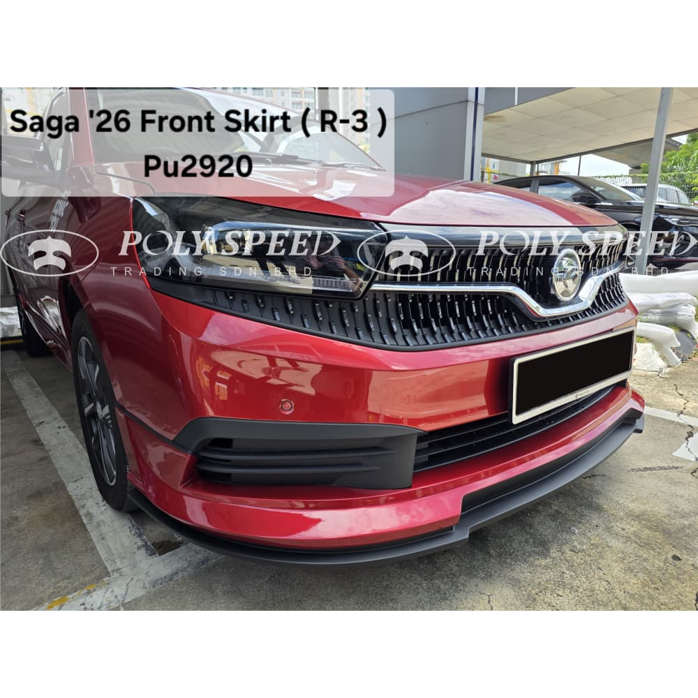 Proton Saga 2026 MC3 R3 Bodykit PU With Paint | Shopee Malaysia