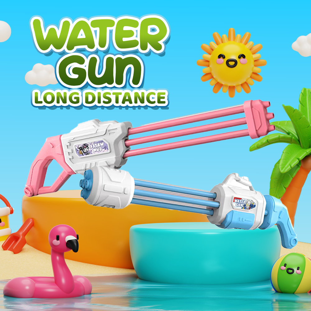 Large Capacity Pull-Out Water Gun Long Distance Shooting Target Range ...
