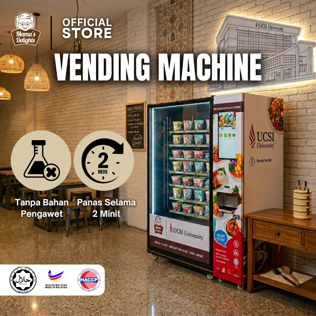 [Vending Machine] [HALAL] Ready to Eat/RTE | Nasi/Mi Segera | Instant ...