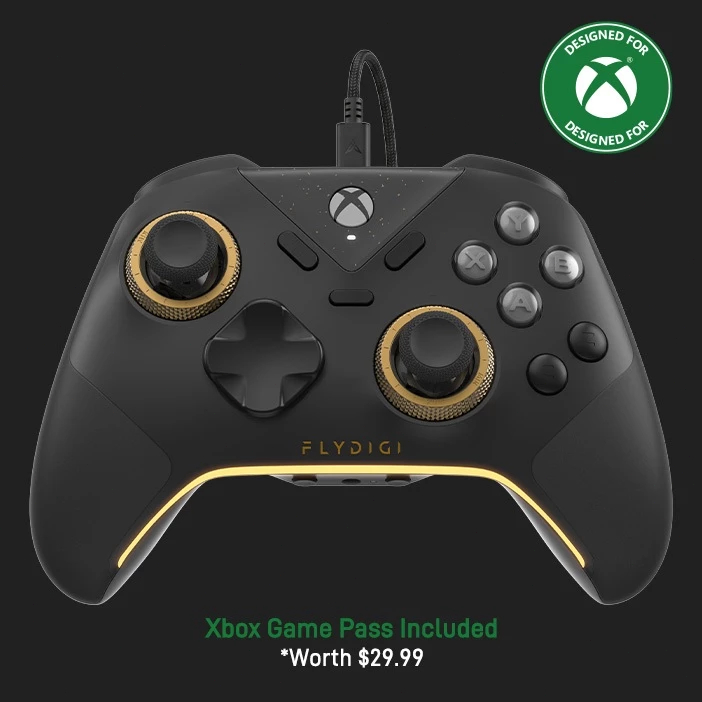 FLYDIGI VADER 5S Wired Controller FORCEFLEX Adjustable Tension ...