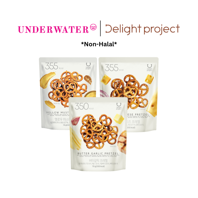Delight Project Pretzel - 3 Flavour [Non-Halal] | Shopee Malaysia