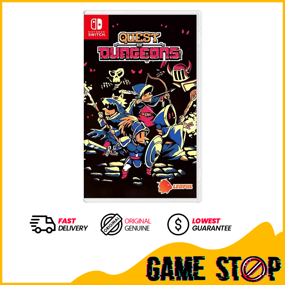 NSW Switch Quest Of Dungeons English Version | Shopee Malaysia