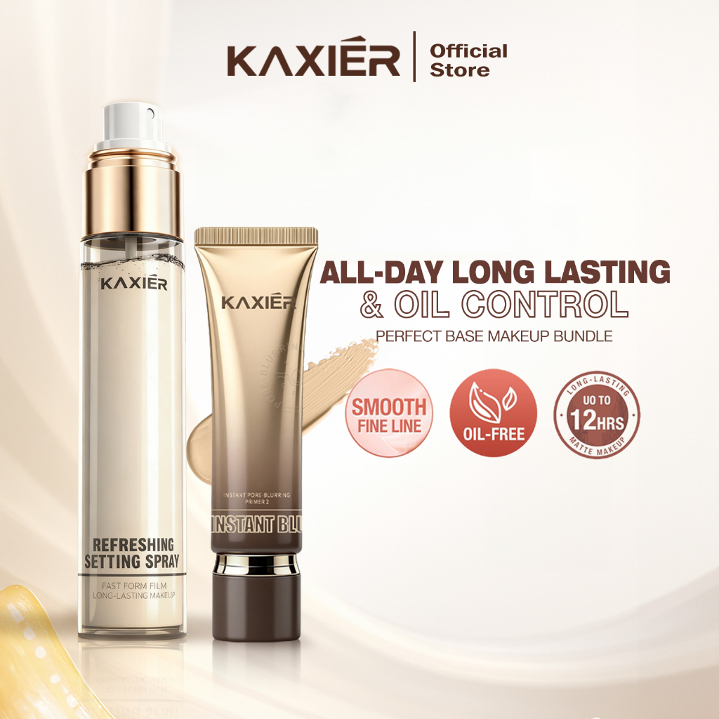 KAXIER All-Day Long Lasting & Oil Control Set - Set Primer & Setting ...